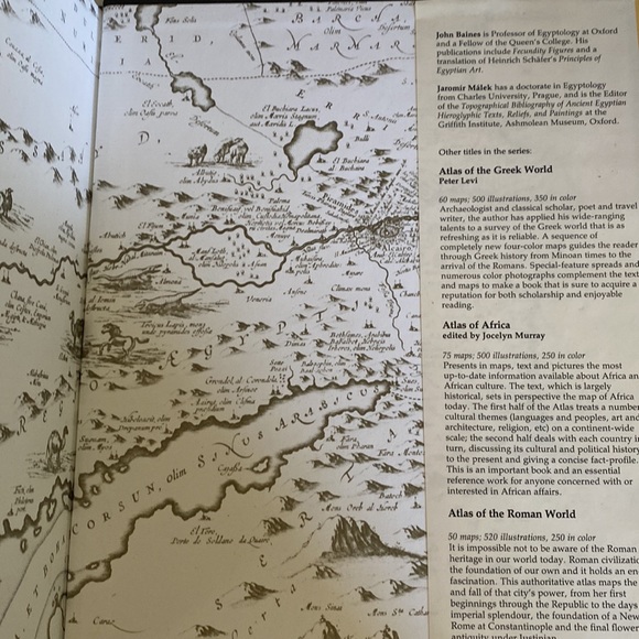 Atlas of Ancient Egypt Hardcover book - Picture 9 of 15